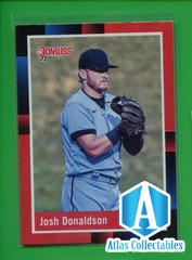 2022 Donruss Baseball Red Foil Josh Donaldson #274 Twins